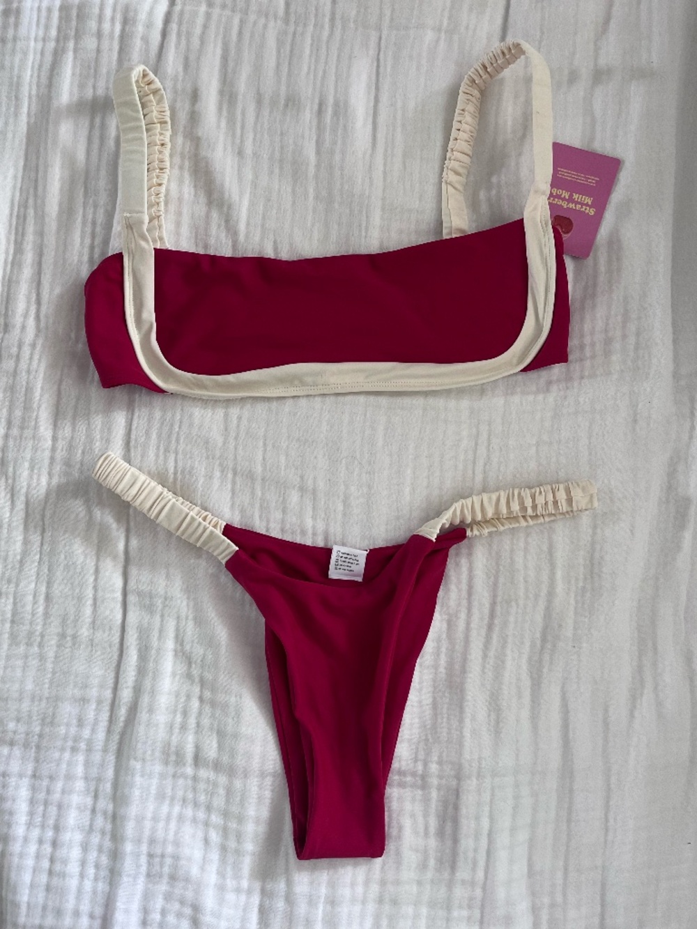 Strawberry Milk Mob Red Velvet top